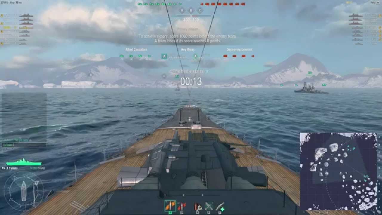 World of Warships Beta Weekend: Yamato Gameplay Gameplay