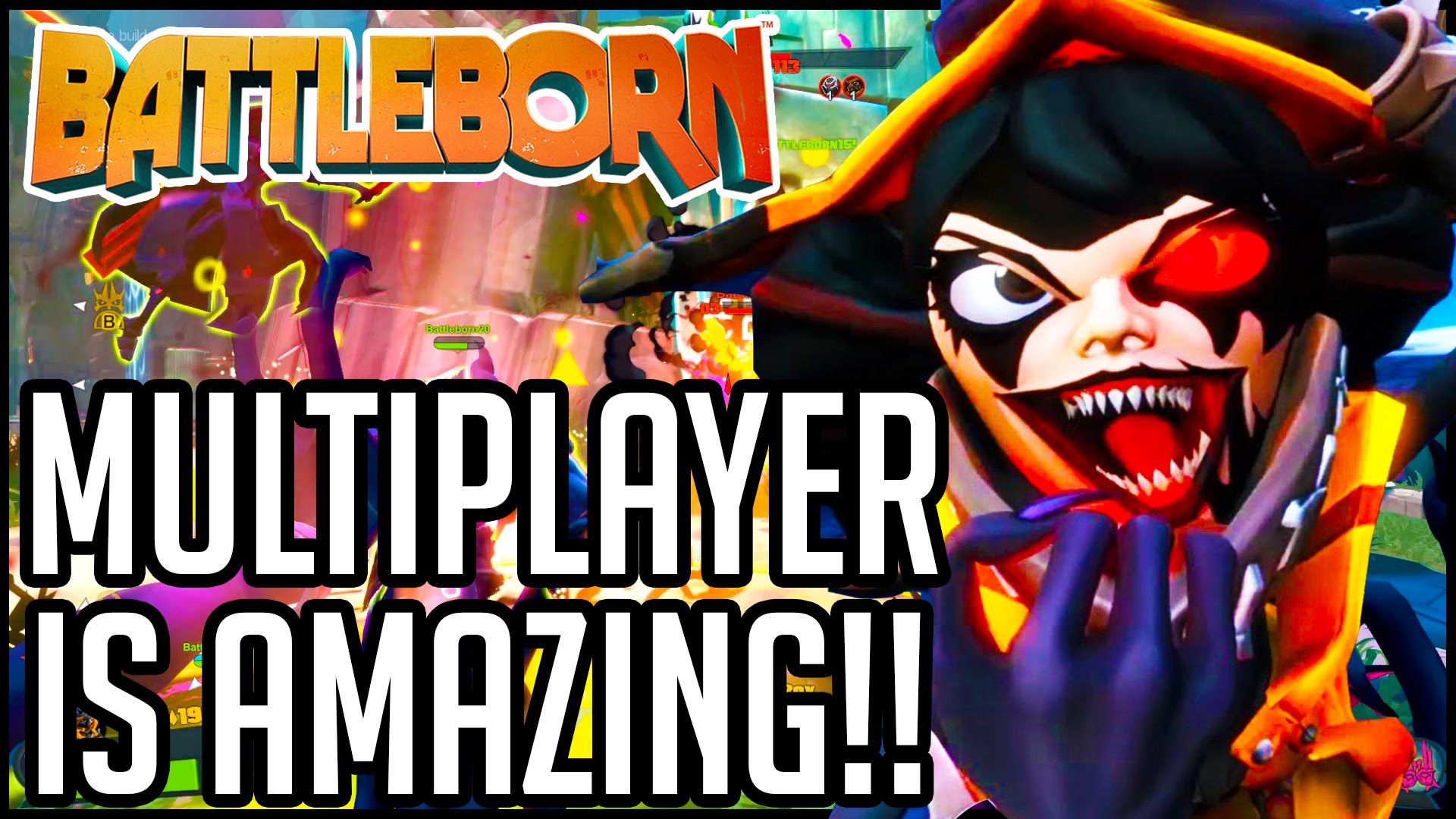 Battleborn Gameplay - Multiplayer Part 1 - SO. FREAKING. FUN!! (PC/PS4/XB1 1080p 60fps HD) Gameplay